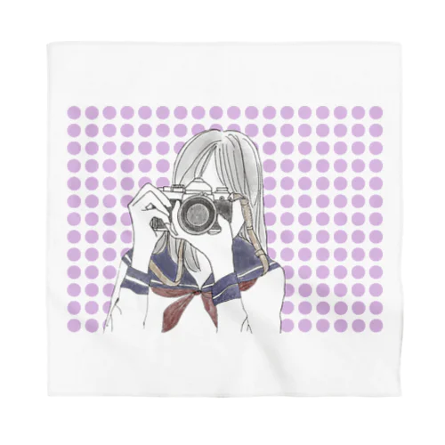 カメラ女子 Bandana