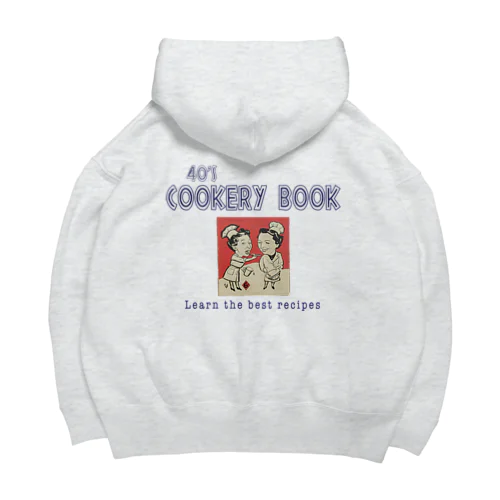 40's Cookery Book ビッグシルエットパーカー