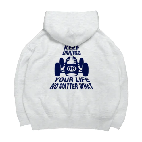 レトロカーレーサーNB(バックpt） Big Hoodie