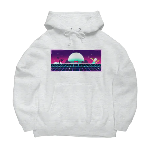 ICHIBO-SynthWave Big Hoodie