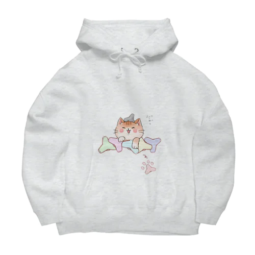 てとにゃんパーカー【Lサイズ限定デザイン！】 Big Hoodie