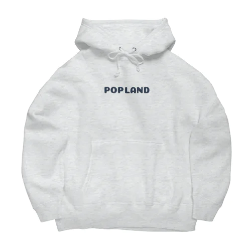 POPLANDロゴ Big Hoodie