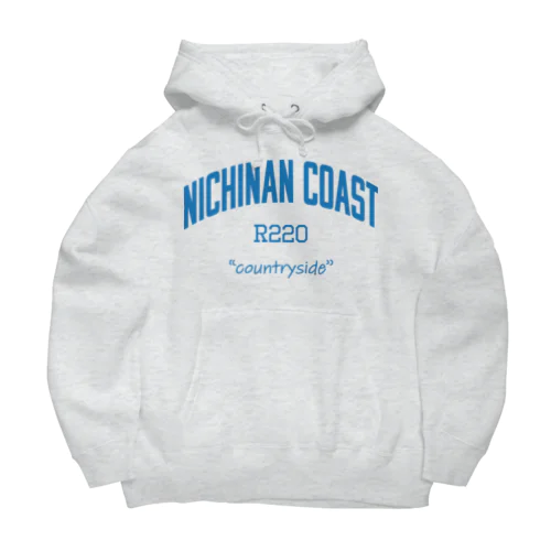 日南海岸 Nichinan Coast BLUE Big Hoodie