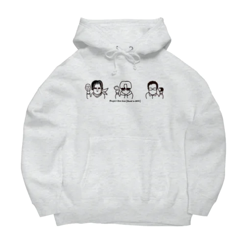 ３人の個性をギュッと集結 Big Hoodie