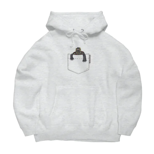 ポケットからクサガメ 大ポケット Big Hoodie