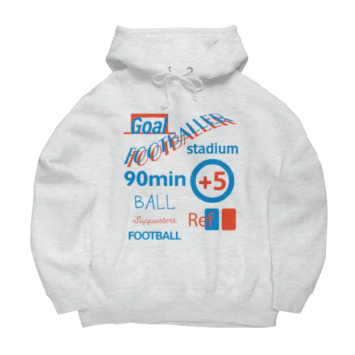 フットボールな Big Hoodie