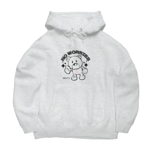 だいじょうぶ。くま。 Big Hoodie