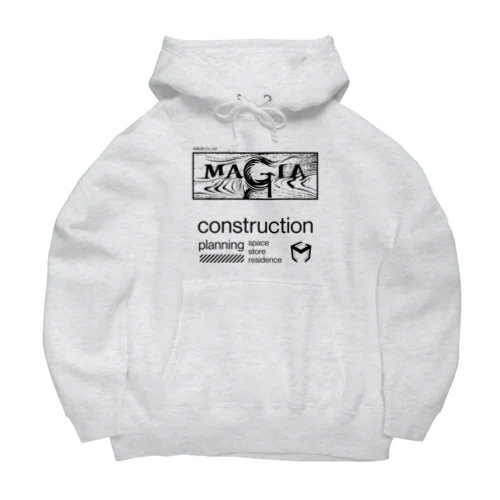 MAGIA WOOD LOGO 01 Big Hoodie