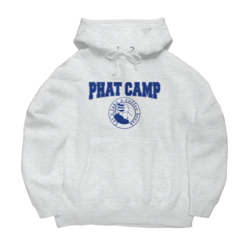 PHAT CAMP BLUE ビッグシルエットパーカー