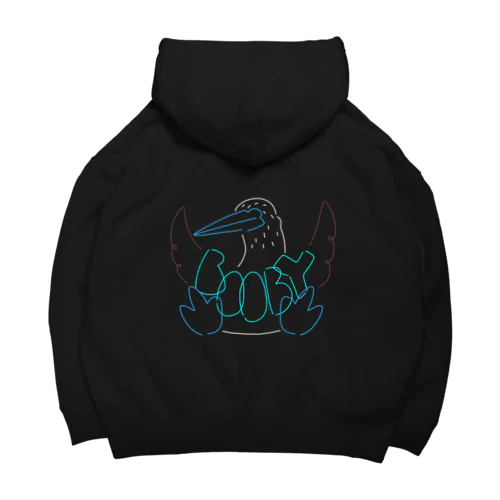 ネオンなあおあし Big Hoodie