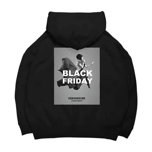 BLACK FRIDAY 2022 (BLACK) ビッグシルエットパーカー