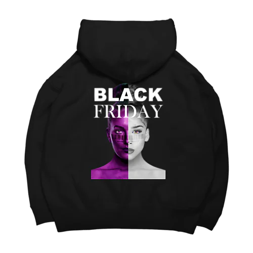 BLACK FRIDAY FLYER (BLACK) Big Hoodie