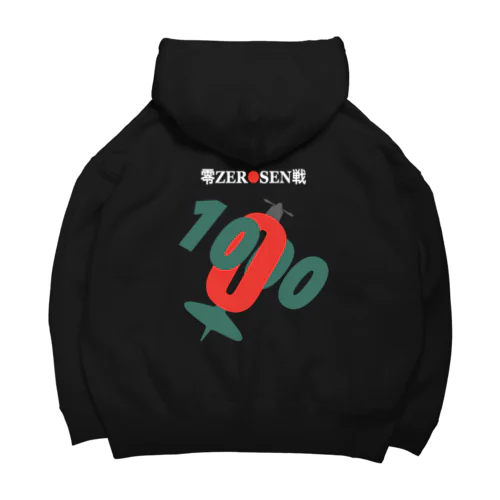 【バックプリント】零ZEROSEN戦 Big Hoodie