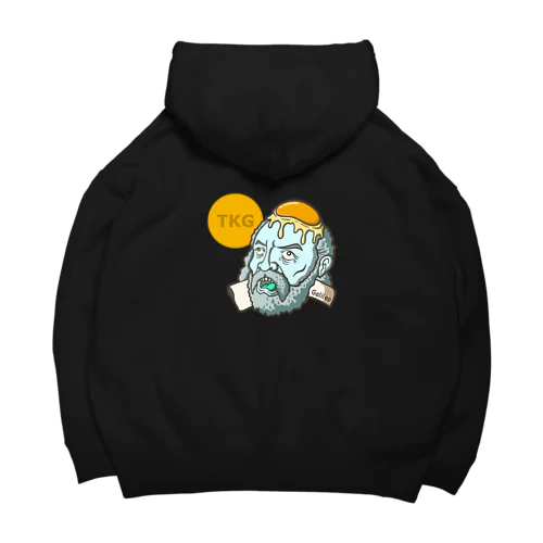 【バックプリント】卵かけガリレオ Big Hoodie