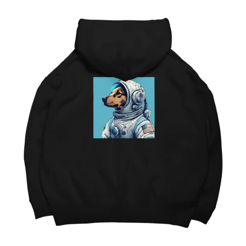 Space Dog Big Hoodie