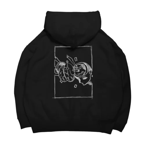 頭蓋骨をひっくり返せ Big Hoodie