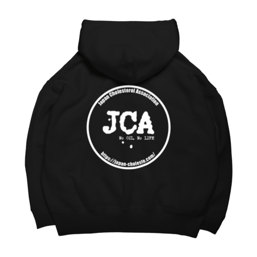 JCAロゴマーク【白】 Big Hoodie