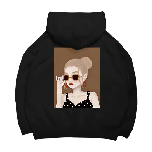 RETRO GIRL Big Hoodie