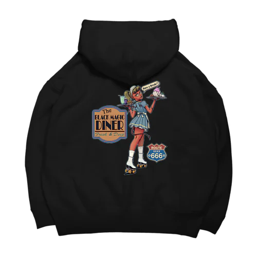 "BLACK MAGIC DINER" Big Hoodie