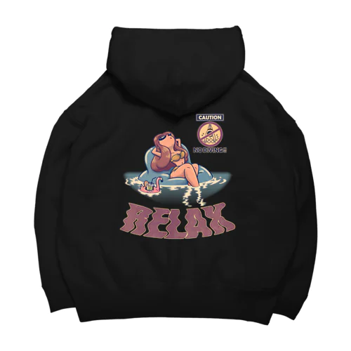 "RELAX" Big Hoodie