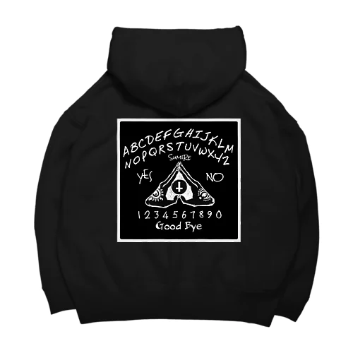 ウィジャボード　Ouija　黒 Big Hoodie