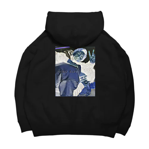 crazy guys Big Hoodie