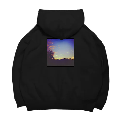 夕方トワイライト Big Hoodie