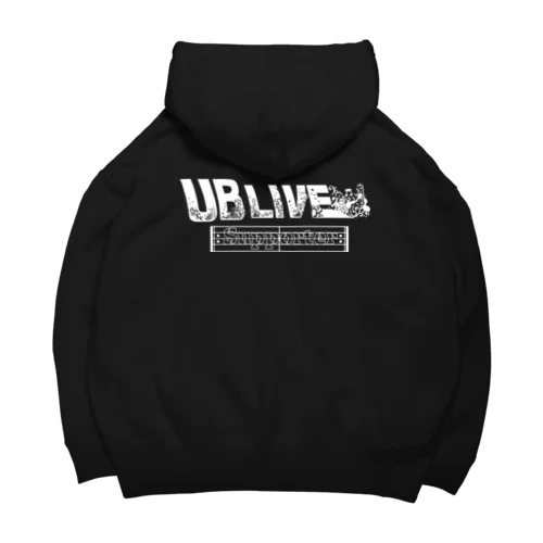 UBLIVE Supporter（WHITE Ink） ビッグシルエットパーカー