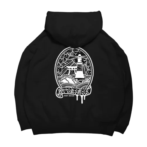 濃色系 ビッグシルエットパーカー Big Hoodie