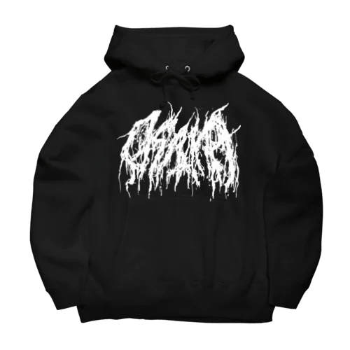 デスメタル大阪/DEATH METAL OSAKA Big Hoodie