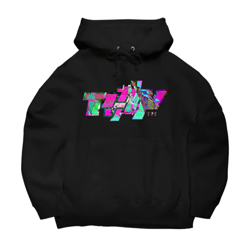 アリガタシ™ NEON BLACK Big Hoodie