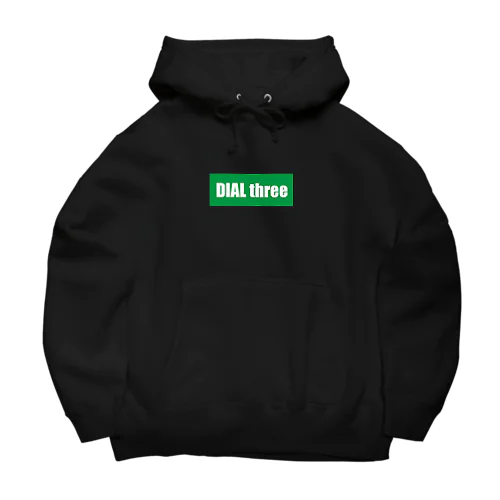 D3 ダイヤルスリー バックプリント Big Hoodie