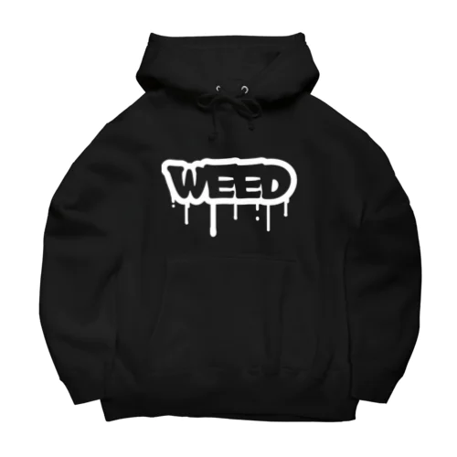 420。WEED paint Big Hoodie