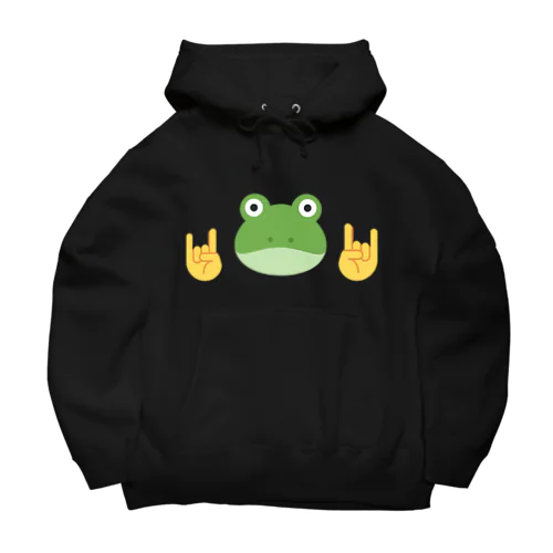 🤘🐸 ビッグシルエットパーカー