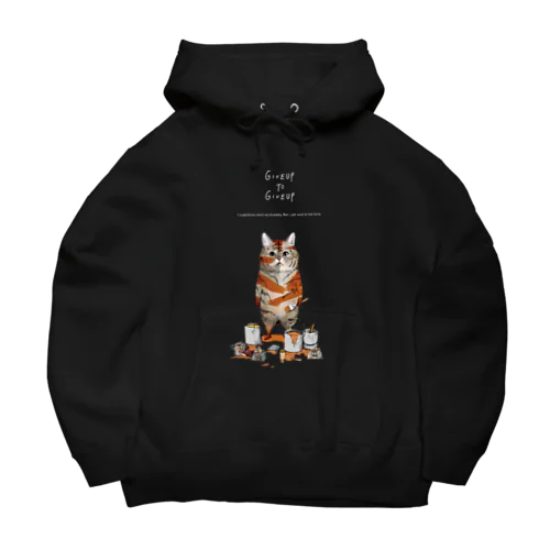 トラになりたいネコ Big Hoodie