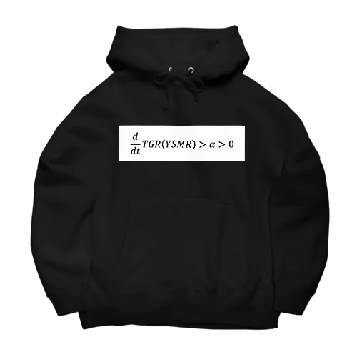 ddtTGRYSMR 白ボックスロゴ Big Hoodie