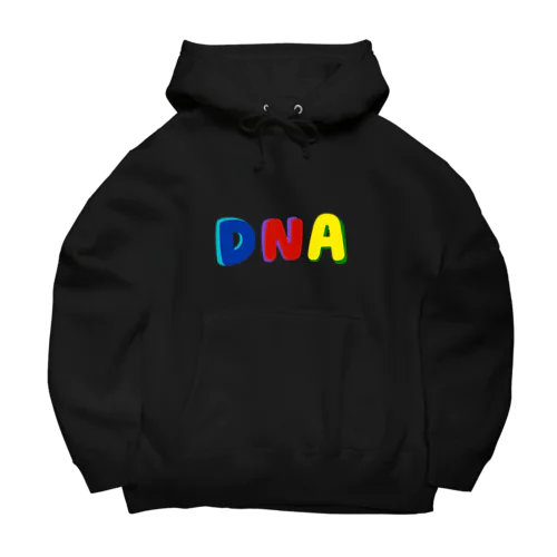 ❤️💛DNA💙💚　dna 　英文字グッズ 루즈핏 후디