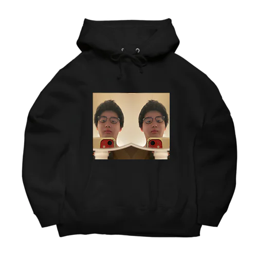 3秒で作った俺の顔面パーカー Big Hoodie