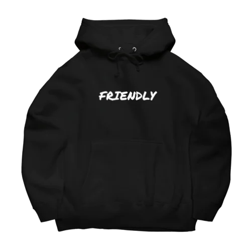 FRIENDLY ロゴパーカー ビッグシルエットパーカー