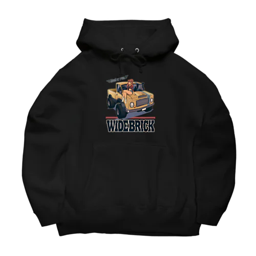 "WIDE BRICK" Big Hoodie