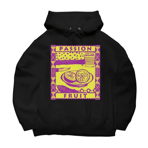 パッションフルーツ Big Hoodie