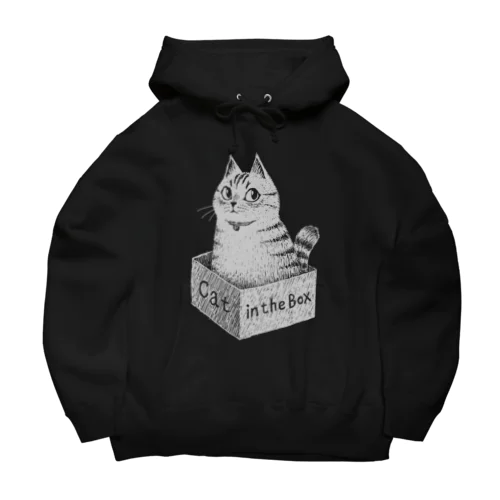 Cat in the box Big Hoodie