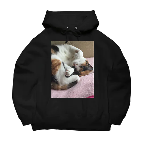 愛猫モモ Big Hoodie