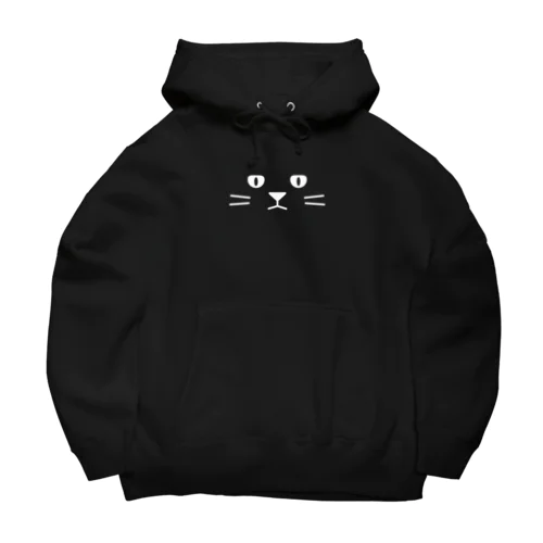 ネコは液体オバケ (Face) Big Hoodie