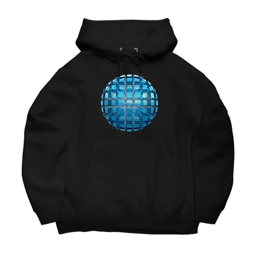 cut sphere Big Hoodie