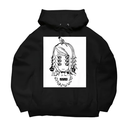 みばらちゃん(黒) Big Hoodie