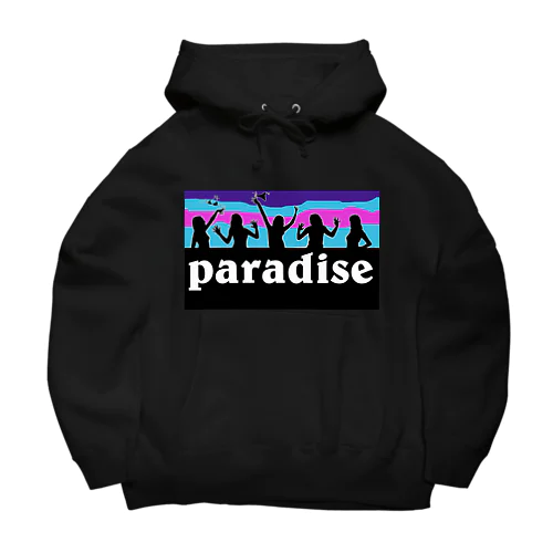 Paradise ビッグシルエットパーカー