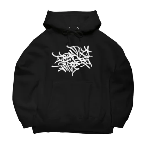 ツキヌケル[シロ] Big Hoodie