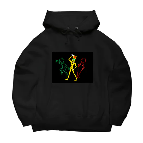 Dot Traffic Lights  Big Hoodie