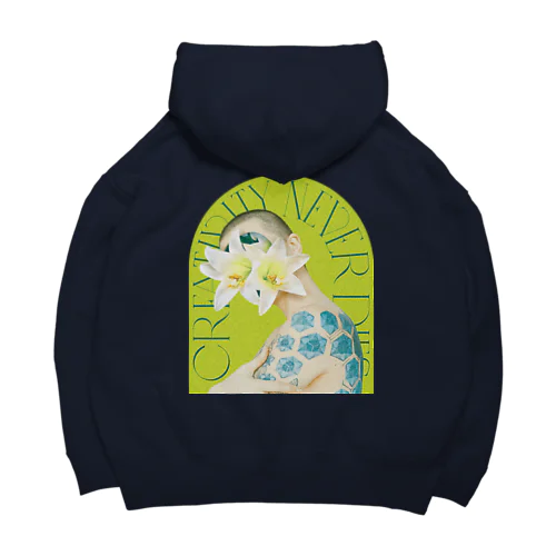 ((( Flower #003 ))) Big Hoodie